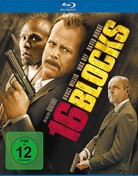 16 Blocks (Blu-ray), Blu-ray Disc