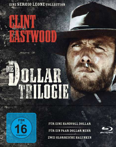Die Dollar Trilogie (Blu-ray im Mediabook), 3 Blu-ray Discs