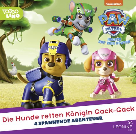 Paw Patrol CD 42 - Die Hunde retten Königin Gack-Gack, CD