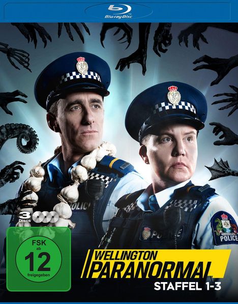 Wellington Paranormal Staffel 1-3 (Blu-ray), 3 Blu-ray Discs