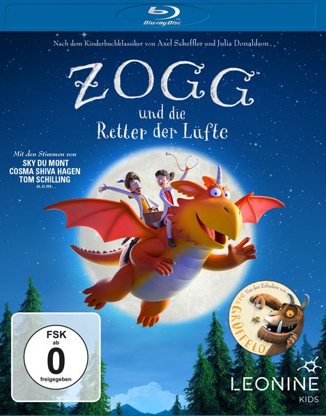 Zogg und die Retter der Lüfte (Blu-ray), Blu-ray Disc