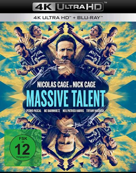 Massive Talent (Ultra HD Blu-ray &amp; Blu-ray), 1 Ultra HD Blu-ray und 1 Blu-ray Disc