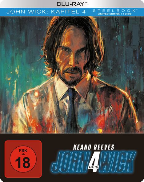 John Wick: Kapitel 4 (Blu-ray im Steelbook), Blu-ray Disc