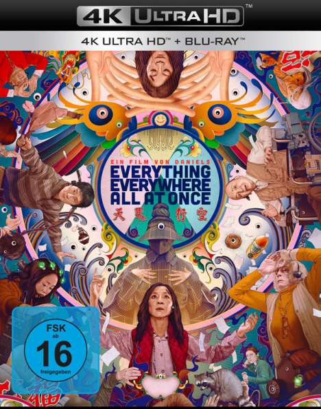 Everything Everywhere All At Once (Ultra HD Blu-ray &amp; Blu-ray), 1 Ultra HD Blu-ray und 1 Blu-ray Disc