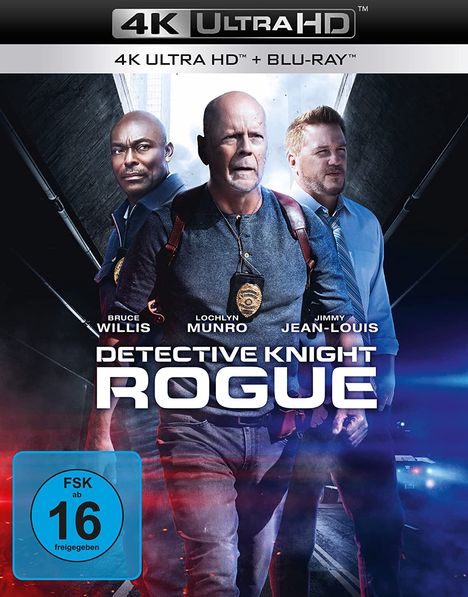 Detective Knight: Rogue (Ultra HD Blu-ray &amp; Blu-ray), 1 Ultra HD Blu-ray und 1 Blu-ray Disc