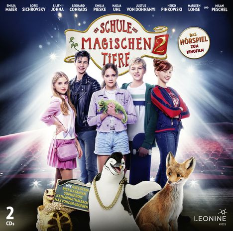 Die Schule der magischen Tiere 2, 2 CDs