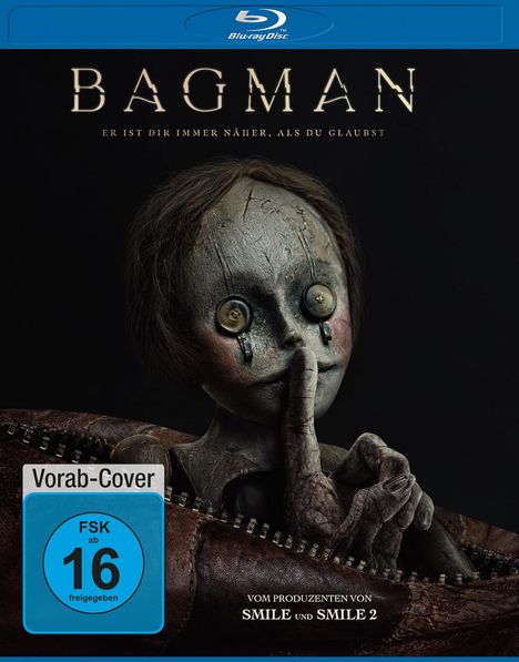 Bagman (Blu-ray), Blu-ray Disc