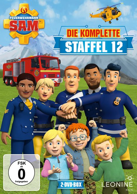 Feuerwehrmann Sam Staffel 12, 2 DVDs