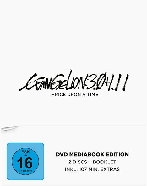 Evangelion: 3.0 + 1.11 Thrice Upon A Time (Mediabook), DVD