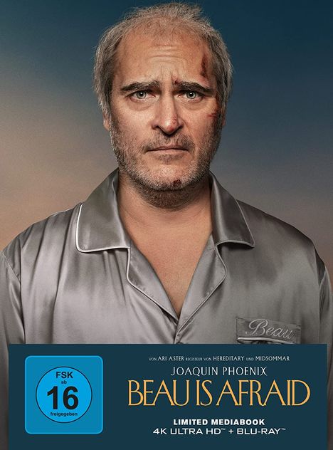 Beau Is Afraid (Ultra HD Blu-ray &amp; Blu-ray im Mediabook), 1 Ultra HD Blu-ray und 1 Blu-ray Disc