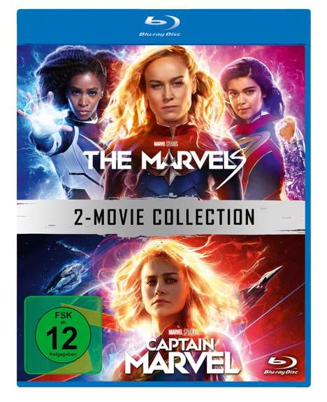 The Marvels / Captain Marvel (Blu-ray), 2 Blu-ray Discs