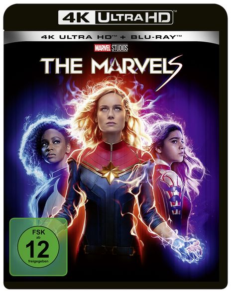 The Marvels (Ultra HD Blu-ray & Blu-ray), 1 Ultra HD Blu-ray und 1 Blu-ray Disc