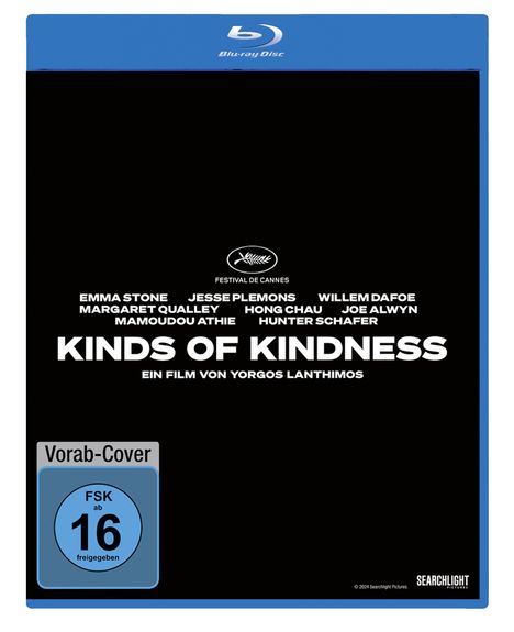 Kinds of Kindness (Blu-ray), Blu-ray Disc