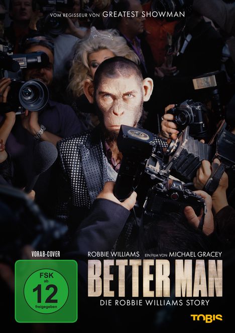 Better Man - Die Robbie Williams Story, DVD