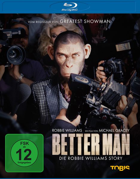 Better Man - Die Robbie Williams Story (Blu-ray), Blu-ray Disc