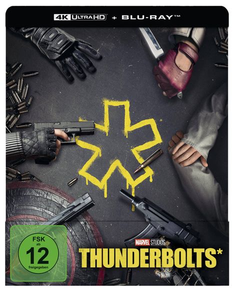 Thunderbolts* (Ultra HD Blu-ray & Blu-ray im Steelbook), 1 Ultra HD Blu-ray und 1 Blu-ray Disc