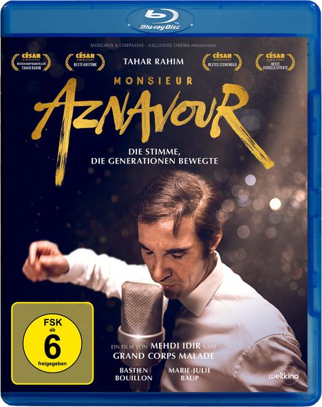 Monsieur Aznavour (Blu-ray), Blu-ray Disc