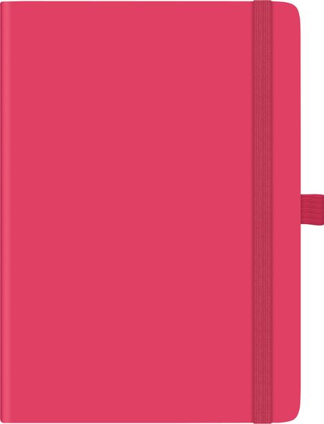 BRUNNEN 1079166266 | Buchkalender Kompagnon Mod. 791 66 2026 | A5, Kunststoff, pink, Buch