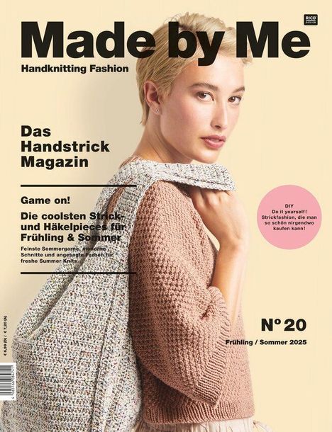Made by Me Handknitting No. 20 D, coated, 96 Seiten, Buch