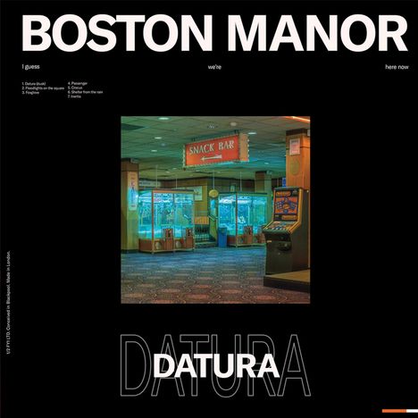 Boston Manor: Datura, CD