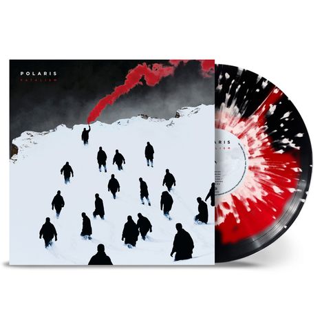 Polaris: Fatalism (Limited Edition) (Black Red Inkspot W/ White Splatter Vinyl), LP