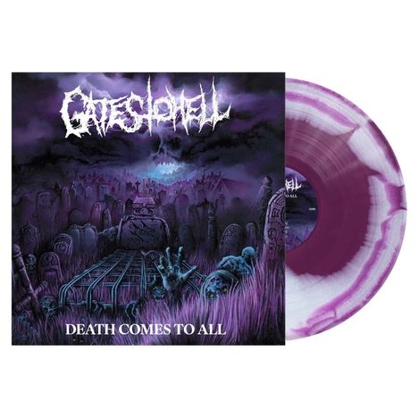 Gates to Hell: Death Comes To All (Purple/White Swirl Vinyl), LP