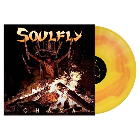 Soulfly: Chama (Yellow/Orange Corona Vinyl), LP