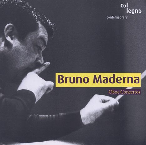 Bruno Maderna (1920-1973): Oboenkonzerte Nr.1-3, CD