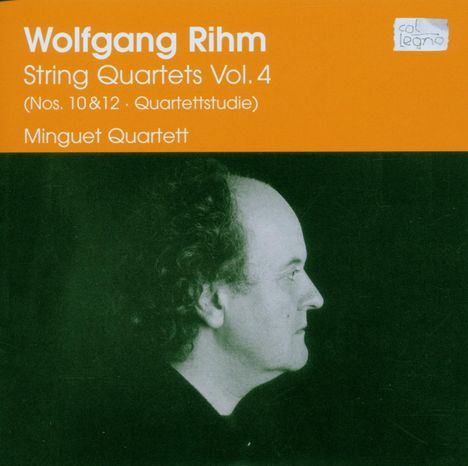 Wolfgang Rihm (geb. 1952): Streichquartette Vol.4, CD