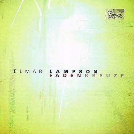 Elmar Lampson (geb. 1952): Streichquartett Nr.2, CD
