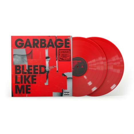 Garbage: Bleed Like Me (Deluxe Edition) (Transparent Red Vinyl), 2 LPs