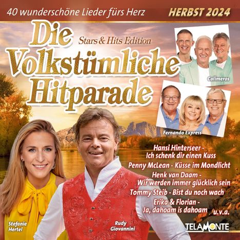 Die Volkstümliche Hitparade Herbst 2024, 2 CDs