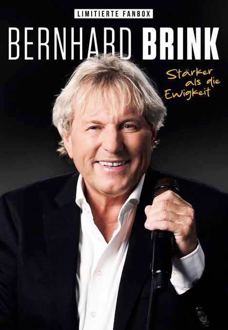Bernhard Brink: Stärker als die Ewigkeit (Limitierte Fanbox), 1 CD, 1 DVD, 1 Buch und 1 Merchandise