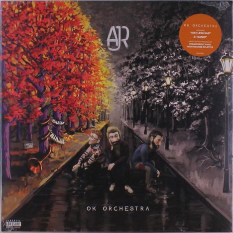 AJR: OK Orchestra (Limited Edition) (Transparent with Orange Splatter Vinyl), LP