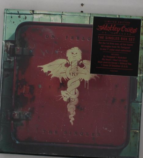 Mötley Crüe: Dr. Feelgood (RSD 2024) (Limited Box Set) (Colored Vinyl), 5 Singles 7"