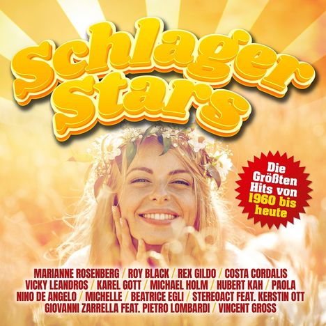 Schlager Stars - die größten Hits von 1960 bis heute, 3 CDs
