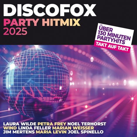 Discofox Party Hitmix 2025, 2 CDs