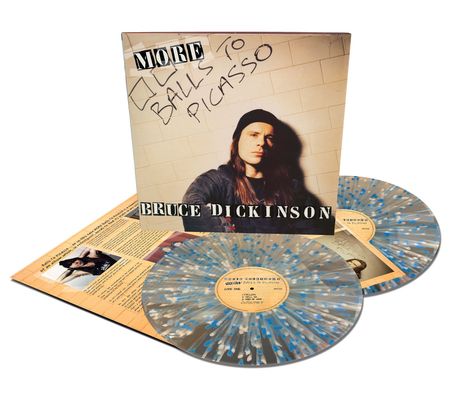 Bruce Dickinson: More Balls To Picasso (Limited Edition) (White & Blue Splatter Vinyl), 2 LPs