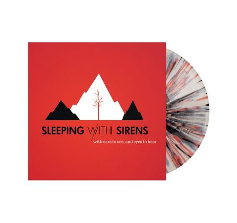 Sleeping With Sirens: With Ears to See, and Eyes to Hear (Bone with Red/Black Splatter Vinyl), LP