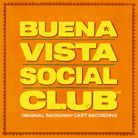 Buena Vista Social Club (Original Broadway Cast Recording), CD