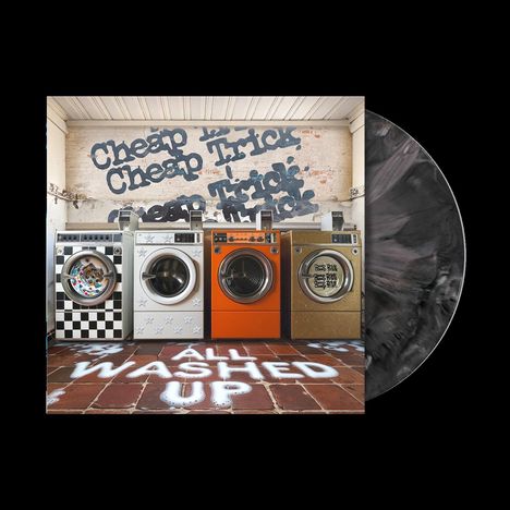Cheap Trick: All Washed Up (Graphite Marble Vinyl), LP