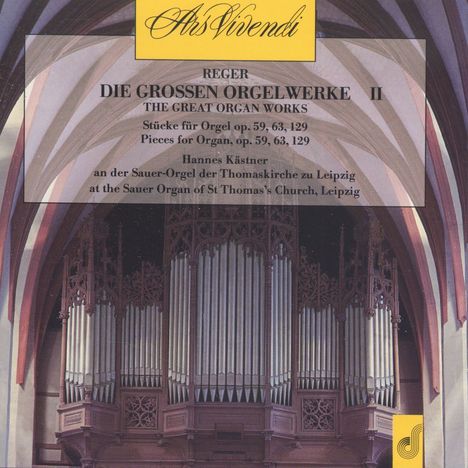 Max Reger (1873-1916): Die großen Orgelwerke Vol.2, CD