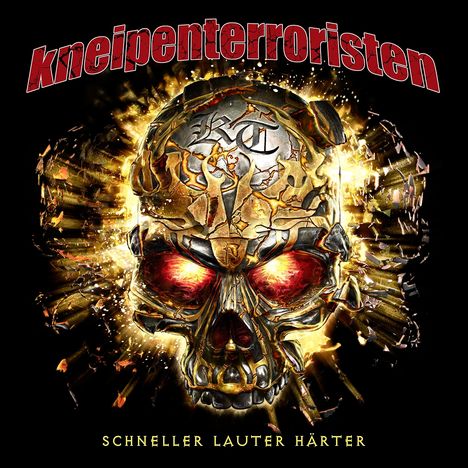 Kneipenterroristen: Schneller Lauter Härter (Limited Fanbox), 4 CDs und 1 Merchandise