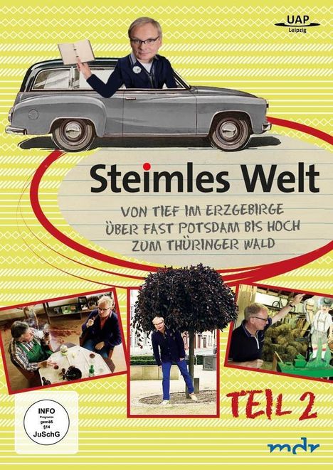 Steimles Welt Teil 2: Von tief im Erzgebirge über fast Potsdam hoch zum Thüringer Wald, DVD