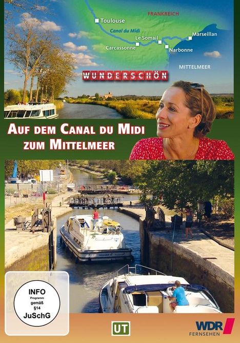 Auf dem Canal du Midi zum Mittelmeer, DVD