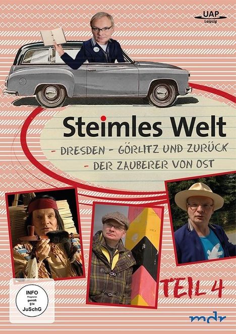 Steimles Welt Teil 4: Der Zauber von Ost / Dresden - Görlitz und zurück, DVD
