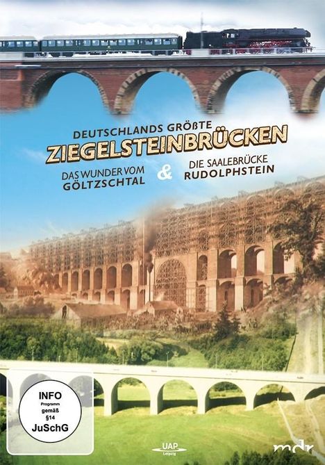 Deutschlands größte Ziegelsteinbrücken: Das Wunder von Göltzschtal &amp; Die Saalebrücke Rudolphstein, DVD