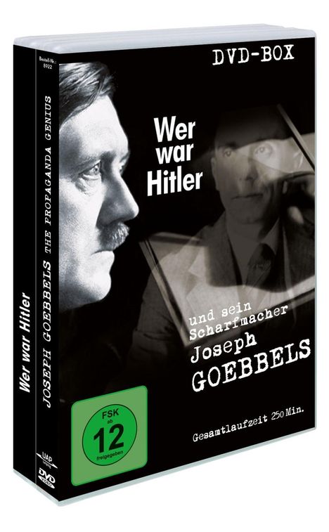 Wer war Hitler &amp; sein Scharfmacher Joseph Goebbels, 2 DVDs