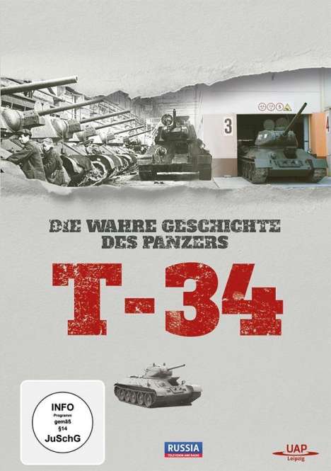 T-34 - Die wahre Geschichte des Panzers T-34, DVD