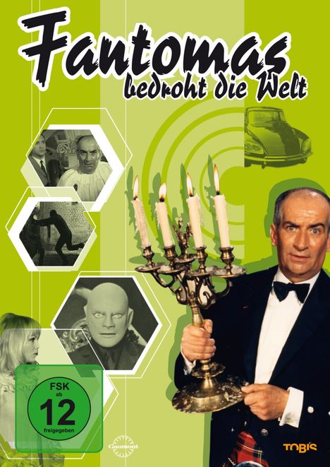 Fantomas bedroht die Welt, DVD